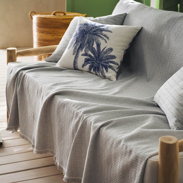 Ριχτάρι Πολυθρόνας (180x180) Gofis Home Keira Opal Grey 358/15