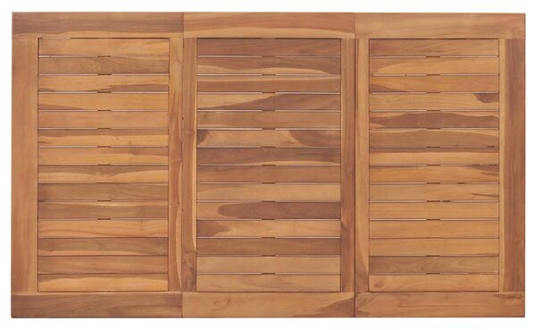 VidaXL Τραπεζαρία Κήπου 150 x 90 x 75 εκ. από Μασίφ Ξύλο Teak