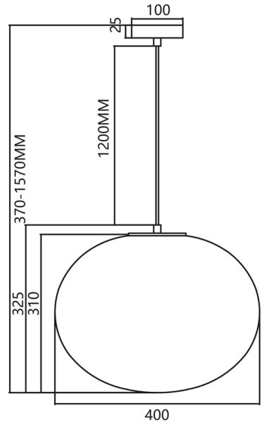 Πολύφωτο με συρματόσχοινο CAMPANIA 1xE27/60W/230V χρυσαφί