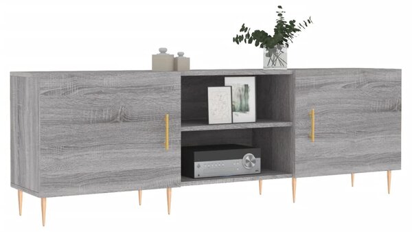 VidaXL Έπιπλο Τηλεόρασης Γκρι Sonoma 150x30x50 εκ. από Επεξεργ. Ξύλο