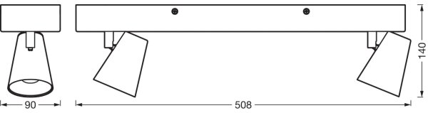 Ledvance - LED Σποτ DECOR NEPTUNE LED/20W/230V