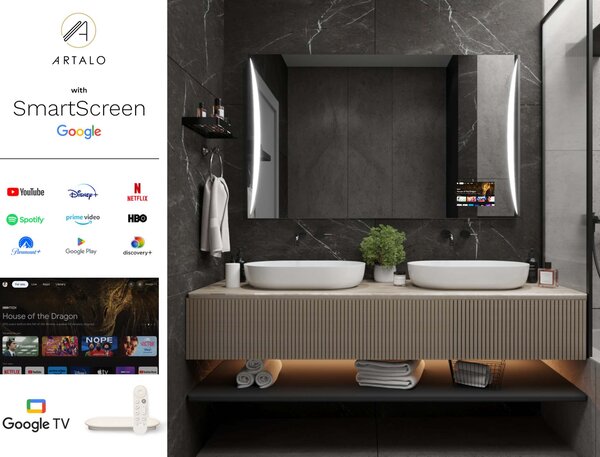 Καθρέφτης με φωτισμό LED M15 premium