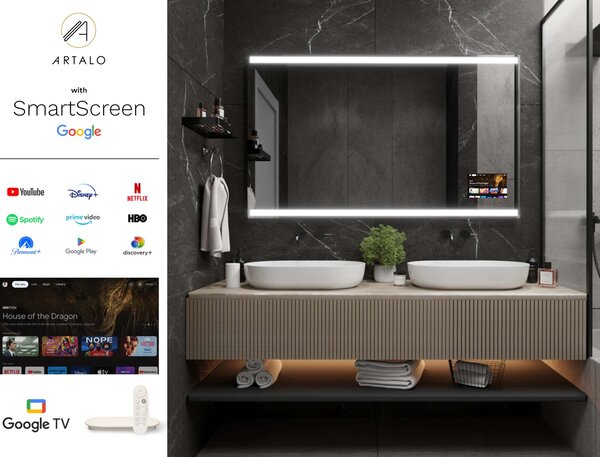 Καθρέφτης με φωτισμό LED M13 premium