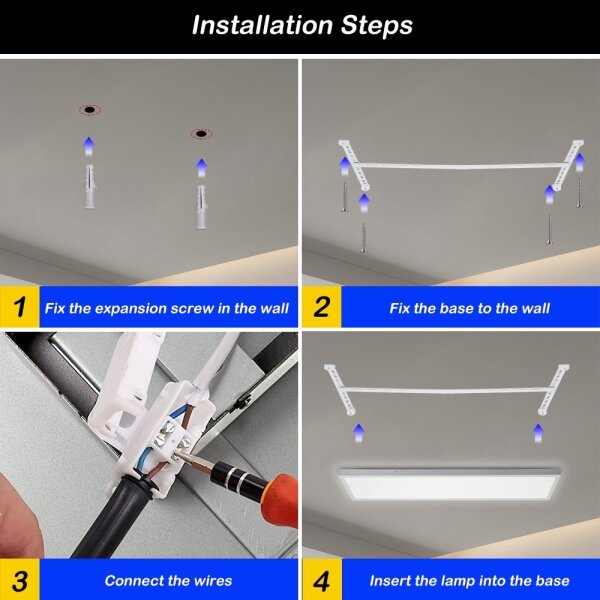 Brilagi - Φωτιστικό μπάνιου LED FRAME LED/50W/230V 3000/4000/6000K IP44 λευκό