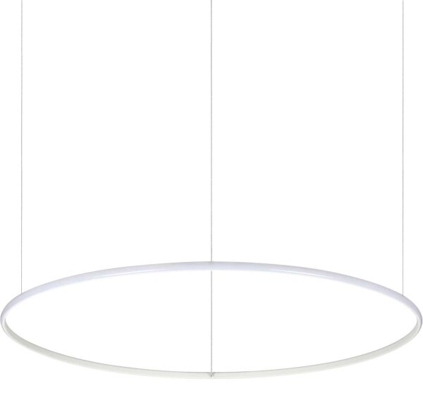 Ideal Lux - Κρεμαστό φωτιστικό οροφής LED HULAHOOP LED/46W/230V 3000K διάμετρος 100 cm λευκό