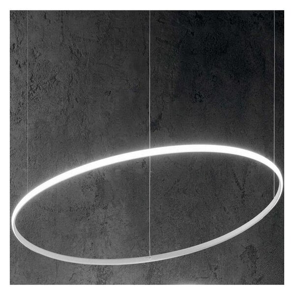 Ideal Lux - Κρεμαστό φωτιστικό οροφής LED HULAHOOP LED/46W/230V 3000K διάμετρος 100 cm λευκό