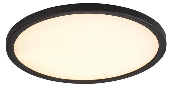 Rabalux 71096 - Φωτιστικό οροφής LED GONZALO LED/24W/230V διάμετρος 29 cm μαύρο