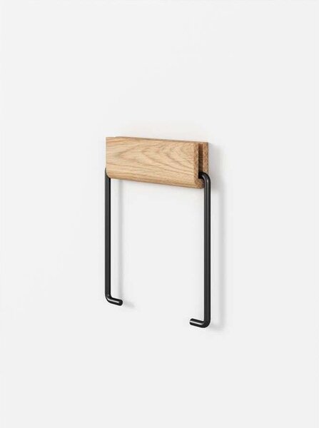 Moebe - Toilet Roll Holder Oak/Black Moebe