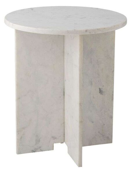 Bloomingville - Jasmia Side Table Λευκό Μάρμαρο Bloomingville