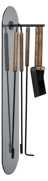 Blomus - Ashi Fireplace Tool Set Wall Mounted 5 τεμ. Brown Blomus