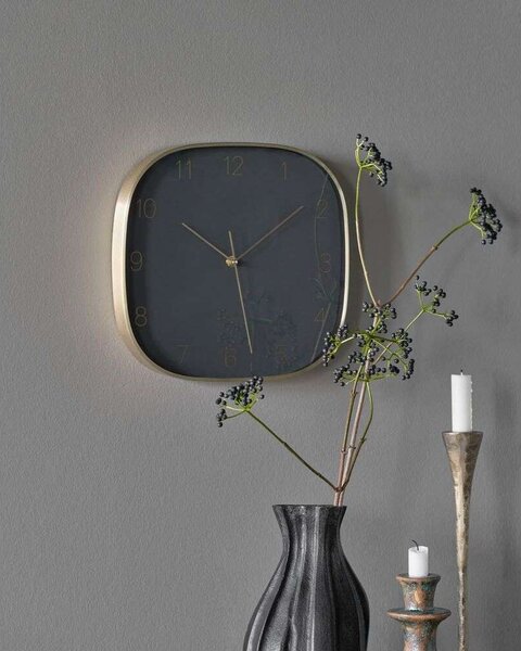 House Doctor - Shape Wall Clock Dark Γκρι House Doctor