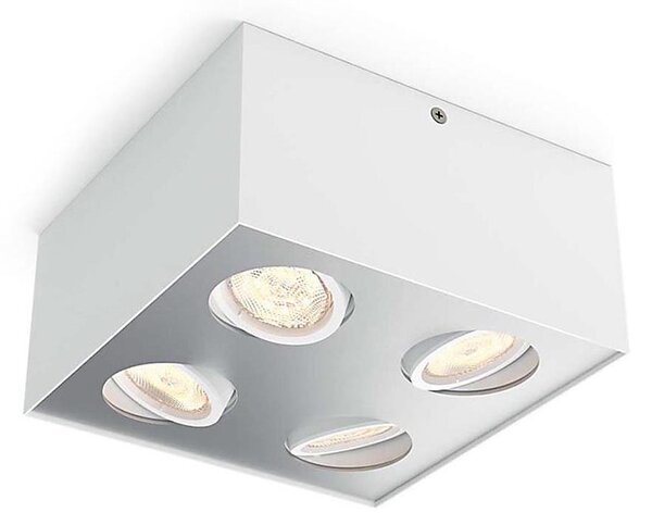 Philips 50494/31/P0-Φωτιστικό σποτ Dimming LED MYLIVING BOX 4xLED/4,5W/230V