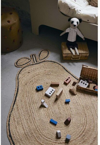 Ferm LIVING - Pear Braided Jute Rug Natural ferm LIVING