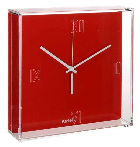 Kartell - Tic & Tac Clock Red Kartell