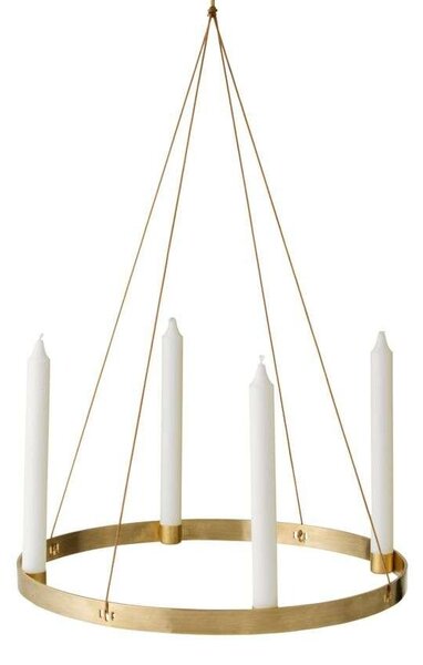 Ferm LIVING - Candle Holder Circle Large Brass ferm LIVING