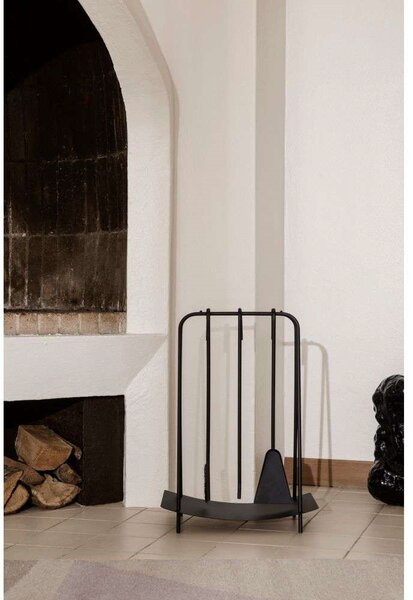 Ferm LIVING - Port Fireplace Tools Black ferm LIVING