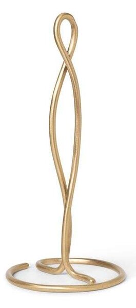 Ferm LIVING - Curvature Paper Towel Holder Brass ferm LIVING