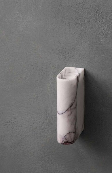 Northern - Monolith Candle Holder Wall Mixed White Marble Northern