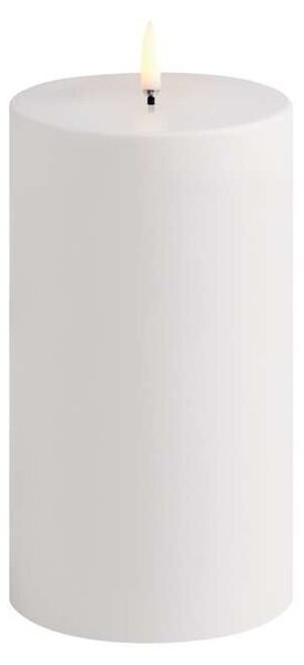 Uyuni - Pillar Candle LED Outdoor 7,8 x 17,8 cm White Uyuni Lighting