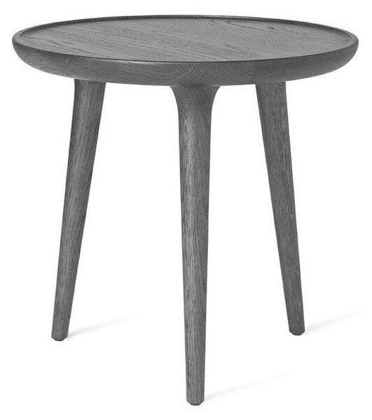 Mater - Accent Side Table Black Stained Oak Small Ø45 Mater