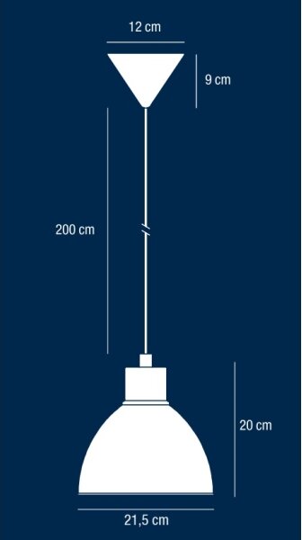 Nordlux - Κρεμαστό φωτιστικό οροφής POP 1xE27/40W/230V μαύρο/χρυσαφί