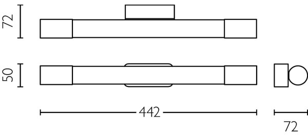 Philips - Φωτιστικό καθρέφτη μπάνιου ROVER LED/5W/230V IP44 ορείχαλκος