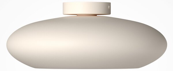 Maytoni Φωτιστικό οροφής LED Aros, λευκό, Ø 40 cm, μέταλλο, 3.000 K, Λευκό, Σαλόνι / τραπεζαρία, Αλουμίνιο