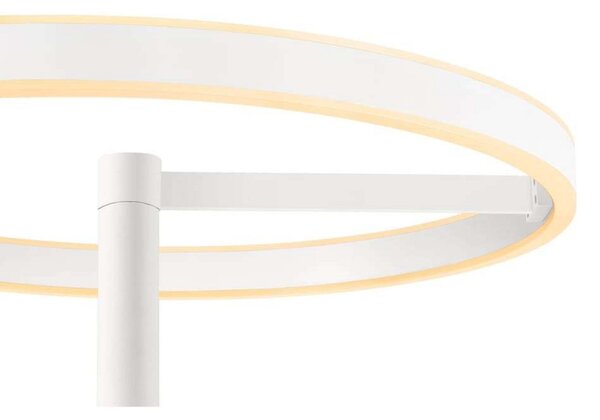 SLV LED λαμπτήρας δαπέδου One Straight, λευκός, 2700/3000 K, ρυθμιζόμενος, Λευκό, Σαλόνι / τραπεζαρία, Μέταλλο, σύγχρονο