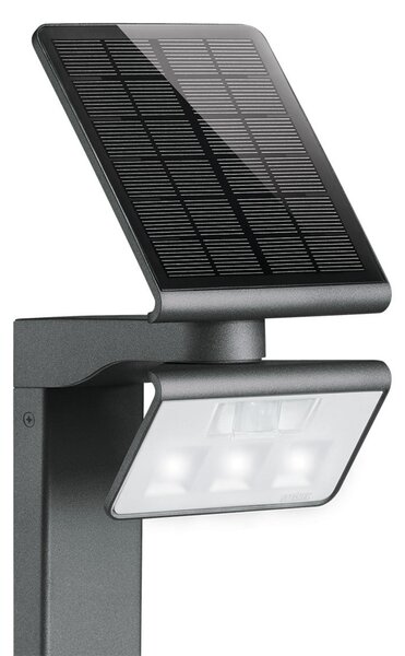 STEINEL XSolar Professional LED με αισθητήρα διαδρομής, Μαύρο, Πλαστικό, σύγχρονο, Ηλιακά φώτα