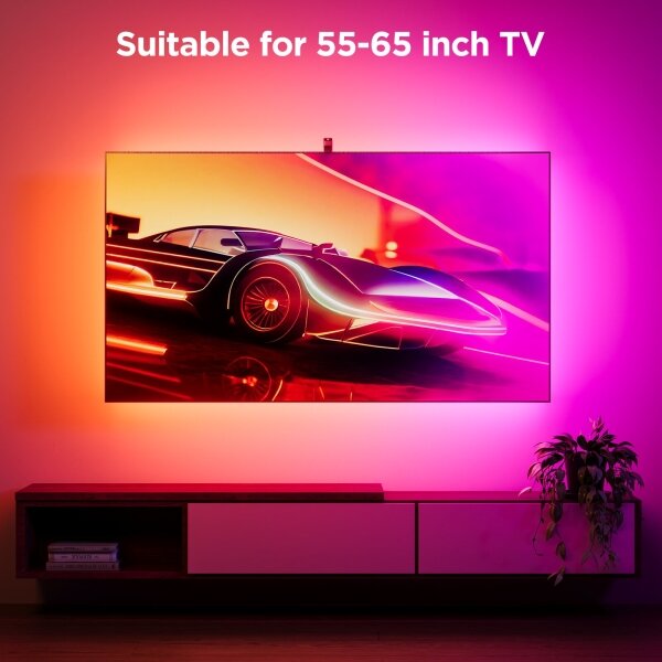 Govee - Backlight 3S Netflix TV 55-65" SMART LED οπίσθιος φωτισμός RGBICW Wi-Fi + RC