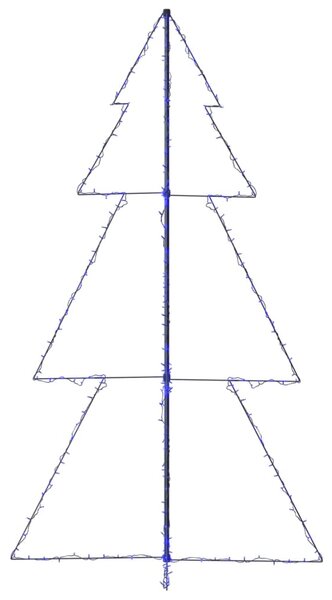 VidaXL Δέντρο από Φωτάκια 300 LED Εσωτ./Εξωτ. Χώρου 120x220 εκ