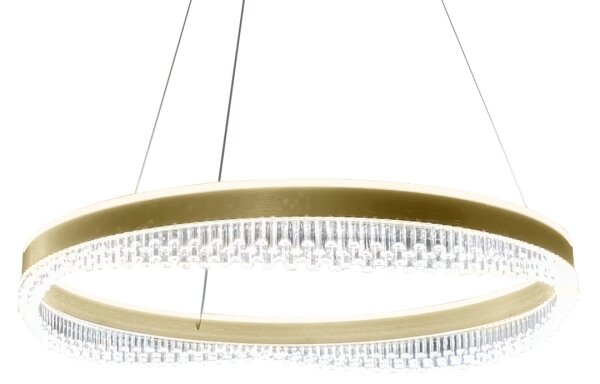 Κρεμαστό φωτιστικό οροφής LED PRECIOSA LED/52W/230V διάμετρος 60 cm χρυσό