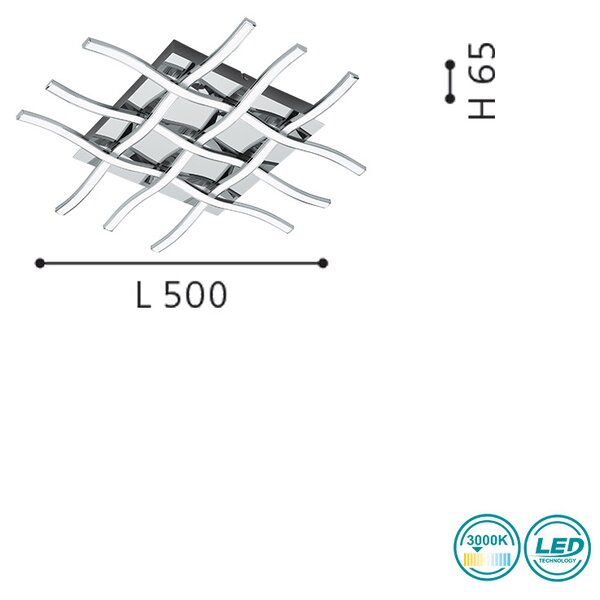 Φωτιστικό Οροφής Eglo Lasana 1 95569