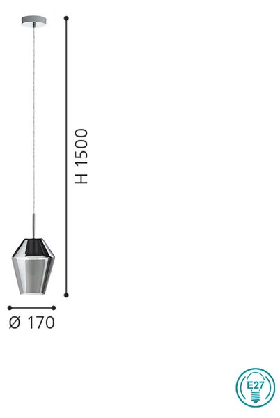 Φωτιστικό Κρεμαστό EGLO MURMILLO 96773