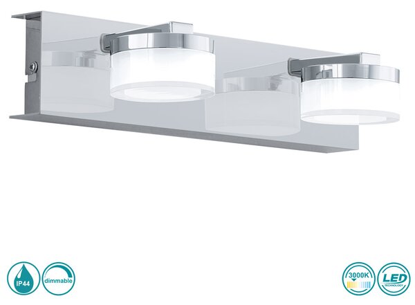 Απλίκα Eglo Romendo 1 96542 Χρώμιο Dimmable