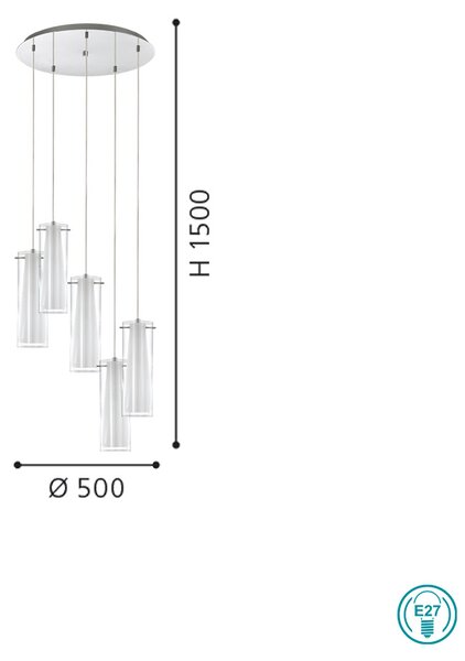 Φωτιστικό Κρεμαστό EGLO PINTO 93003