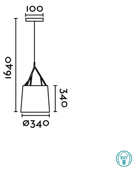 Φωτιστικό Κρεμαστό Faro Tree 29864