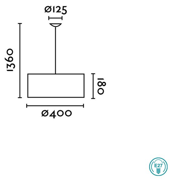 Φωτιστικό Κρεμαστό Faro Seven 68283