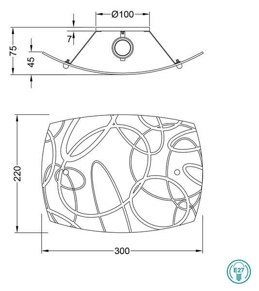 Απλίκα Trio Lighting Spirelli 204400101