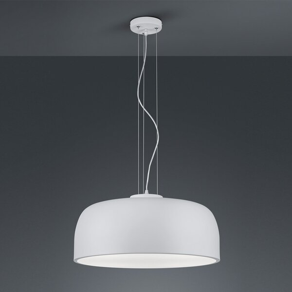 Φωτιστικό Κρεμαστό Trio Lighting Baron 309800431 Λευκό Ματ