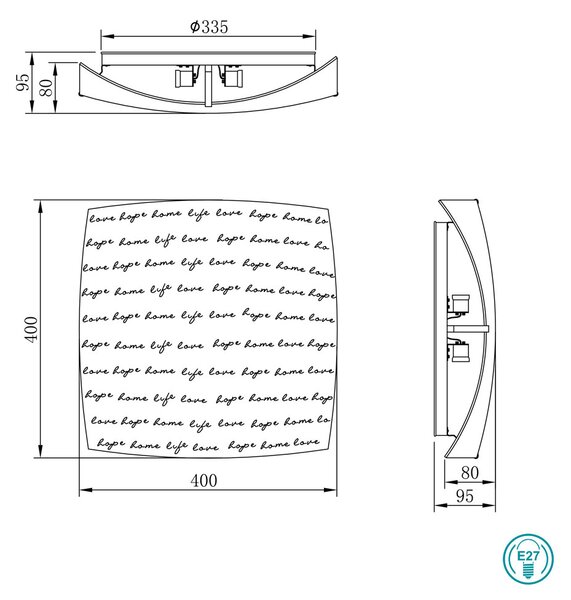 Φωτιστικό Οροφής Trio Lighting Signa 602500201