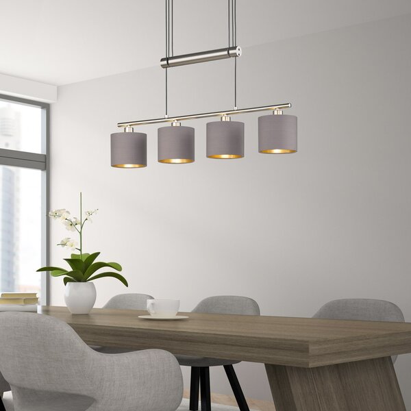 Φωτιστικό Κρεμαστό Ράγα Trio Lighting Garda 305400441 Τοπέ