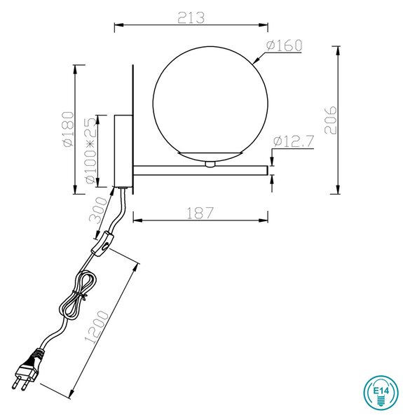 Απλίκα Trio Lighting Pure 202000108 Χρυσό Ματ