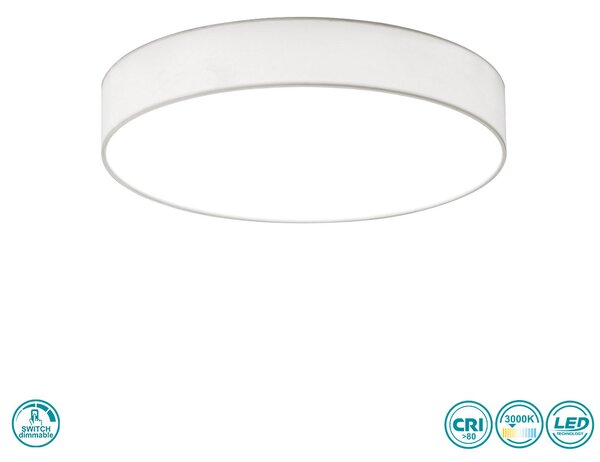 Φωτιστικό Οροφής Trio Lighting Lugano 621912401 Λευκό