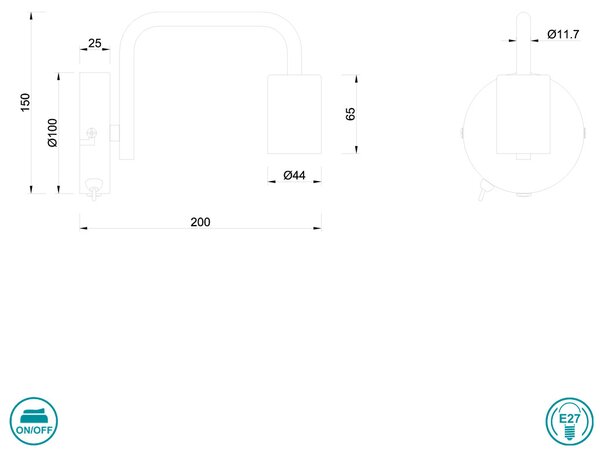 Απλίκα Trio Lighting Diallo 208070131 Λευκό Ματ