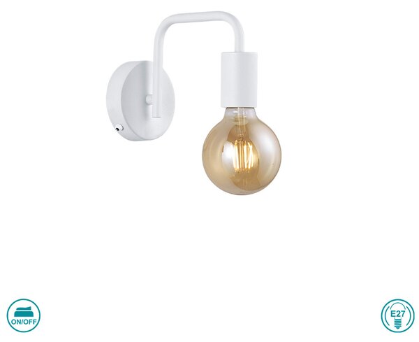 Απλίκα Trio Lighting Diallo 208070131 Λευκό Ματ