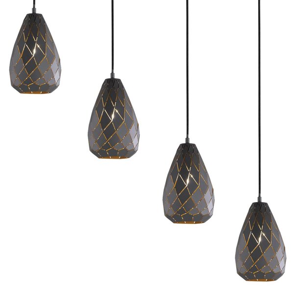 Φωτιστικό Κρεμαστό Trio Lighting Onyx 301300442