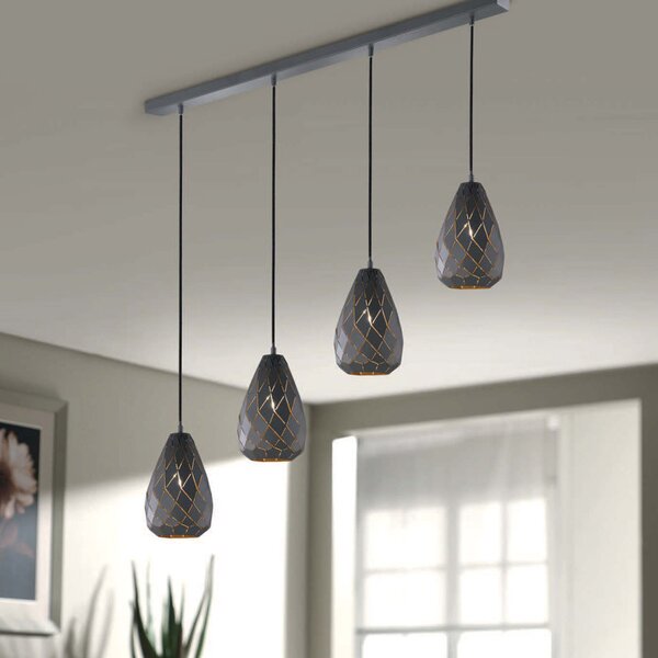 Φωτιστικό Κρεμαστό Trio Lighting Onyx 301300442