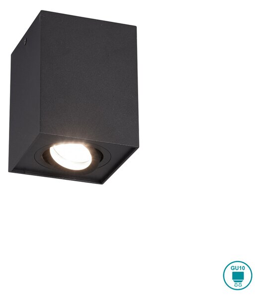 Σποτ Trio Lighting Biscuit 613000132 Μαύρο