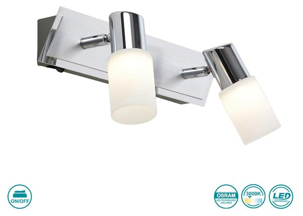 Σποτ Trio Lighting Clapton 821470205 Χρώμιο